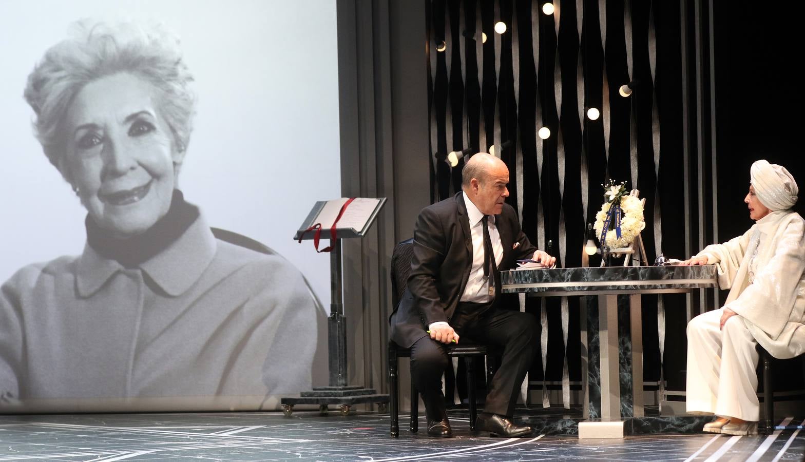 El último ensayo de la obra antes de su estreno tuvo lugar en el Teatro Calderón de Valladolid, bajo la dirección de Manuel Velasco