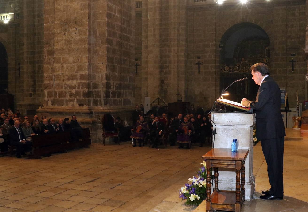 Fotos: Ángel María de Pablos pronuncia el pregón de la Semana Santa de Valladolid