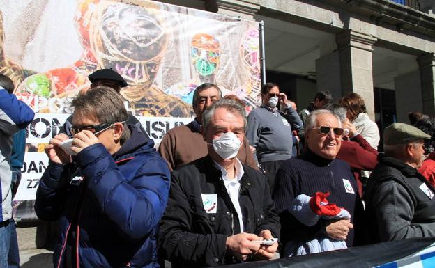 Una de las manifestaciones contra la construcción de la planta. 