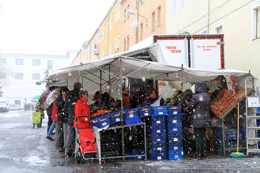 Fotos: Nieve en Segovia