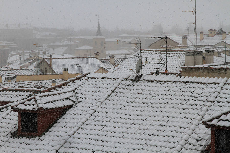 Fotos: Nieve en Segovia