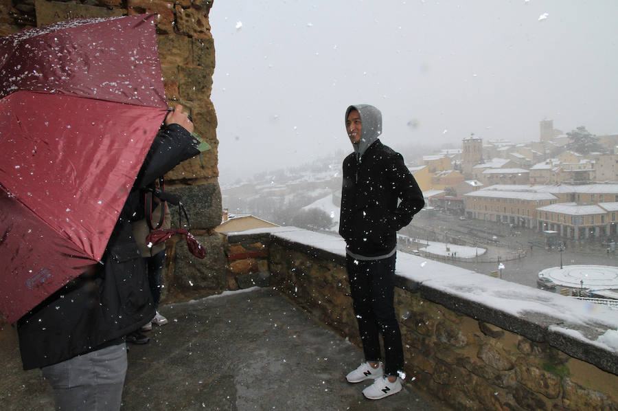 Fotos: Nieve en Segovia