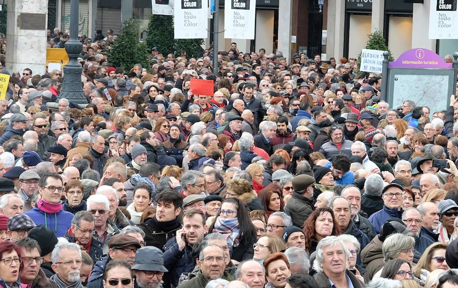 Fotos: Manifestación en defensa de las pensiones en Valladolid