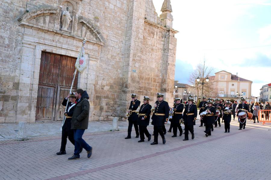 Fotos: Certamen de bandas de Semana Santa en Dueñas