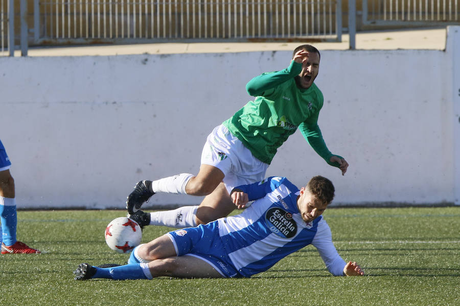 El equipo chacinero cae ante el filial del Deportivo de La Coruña en lo que es la segunda derrota seguida del equipo charro, que cae al 12º puesto 