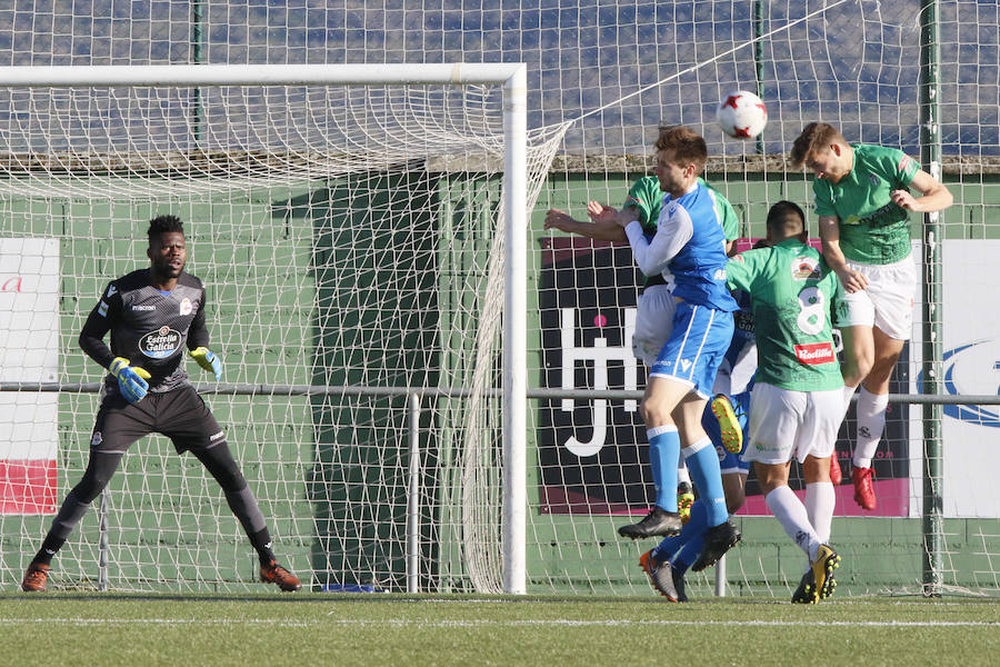 El equipo chacinero cae ante el filial del Deportivo de La Coruña en lo que es la segunda derrota seguida del equipo charro, que cae al 12º puesto 