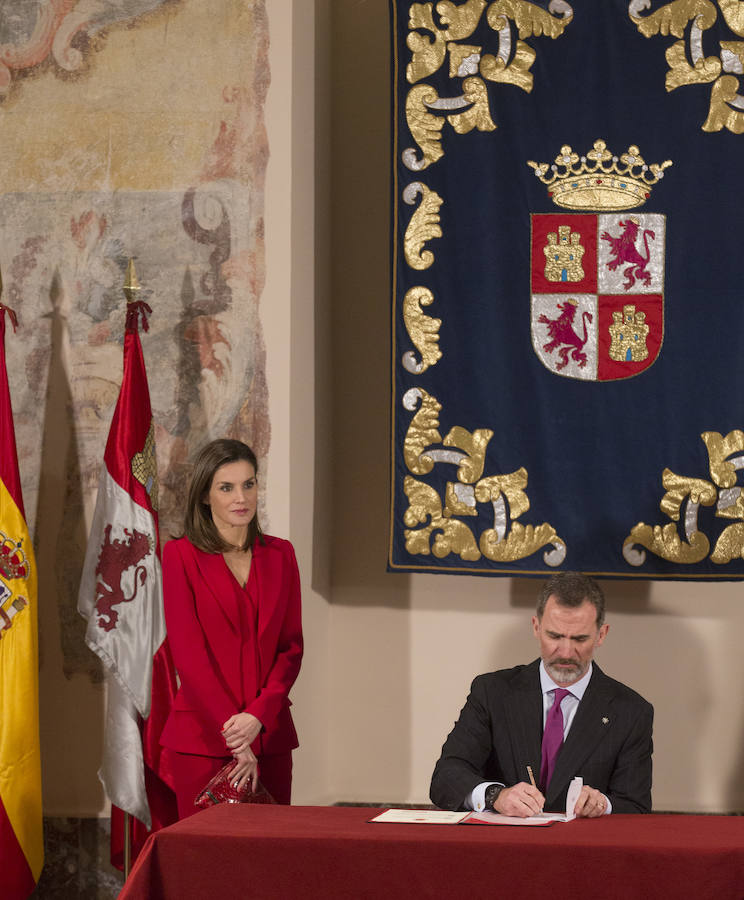 Los Reyes han visitado Valladolid para conmemorar la la primera vuelta al mundo por mar de Magallanes y Elcano