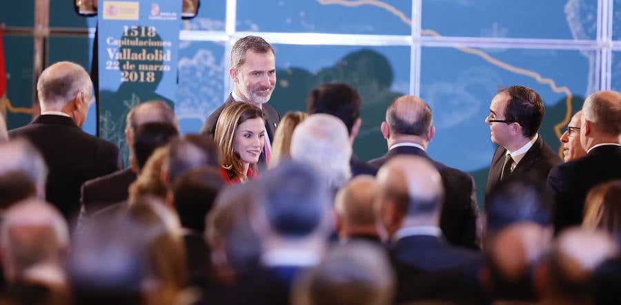 Los Reyes han visitado Valladolid para conmemorar la la primera vuelta al mundo por mar de Magallanes y Elcano