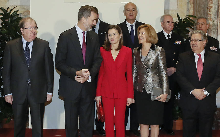 Los Reyes han visitado Valladolid para conmemorar la la primera vuelta al mundo por mar de Magallanes y Elcano