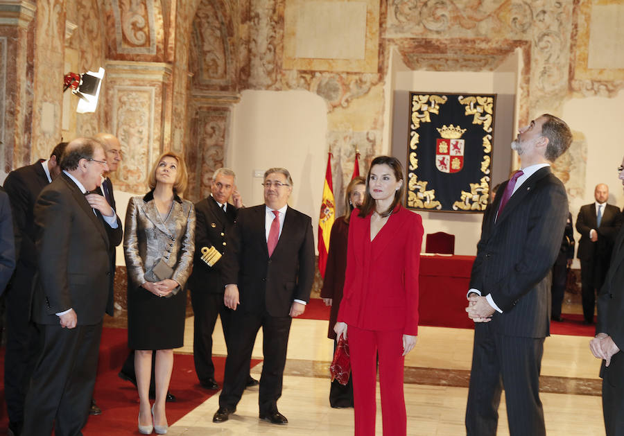 Los Reyes han visitado Valladolid para conmemorar la la primera vuelta al mundo por mar de Magallanes y Elcano