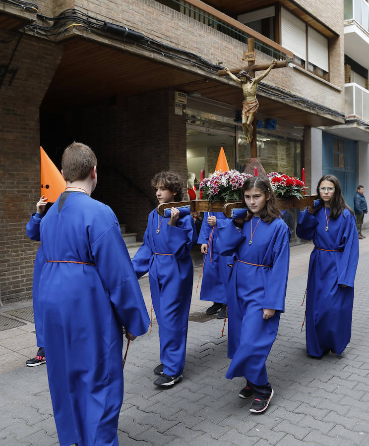 Fotos: Procesión infantil del colegio Divino Maestro