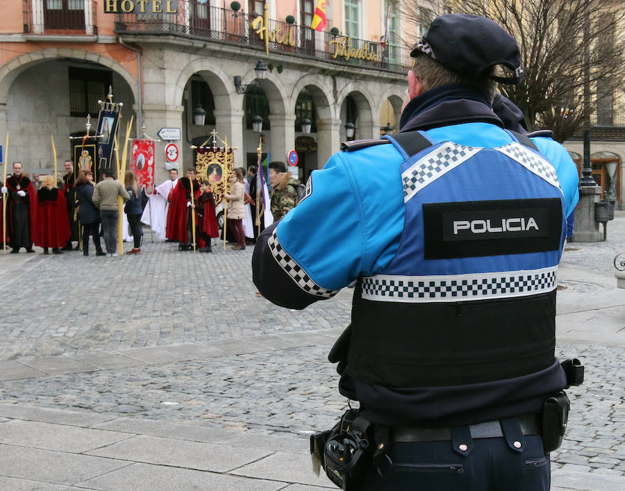 Fotos: Celebración del Domingo de Ramos en Segovia