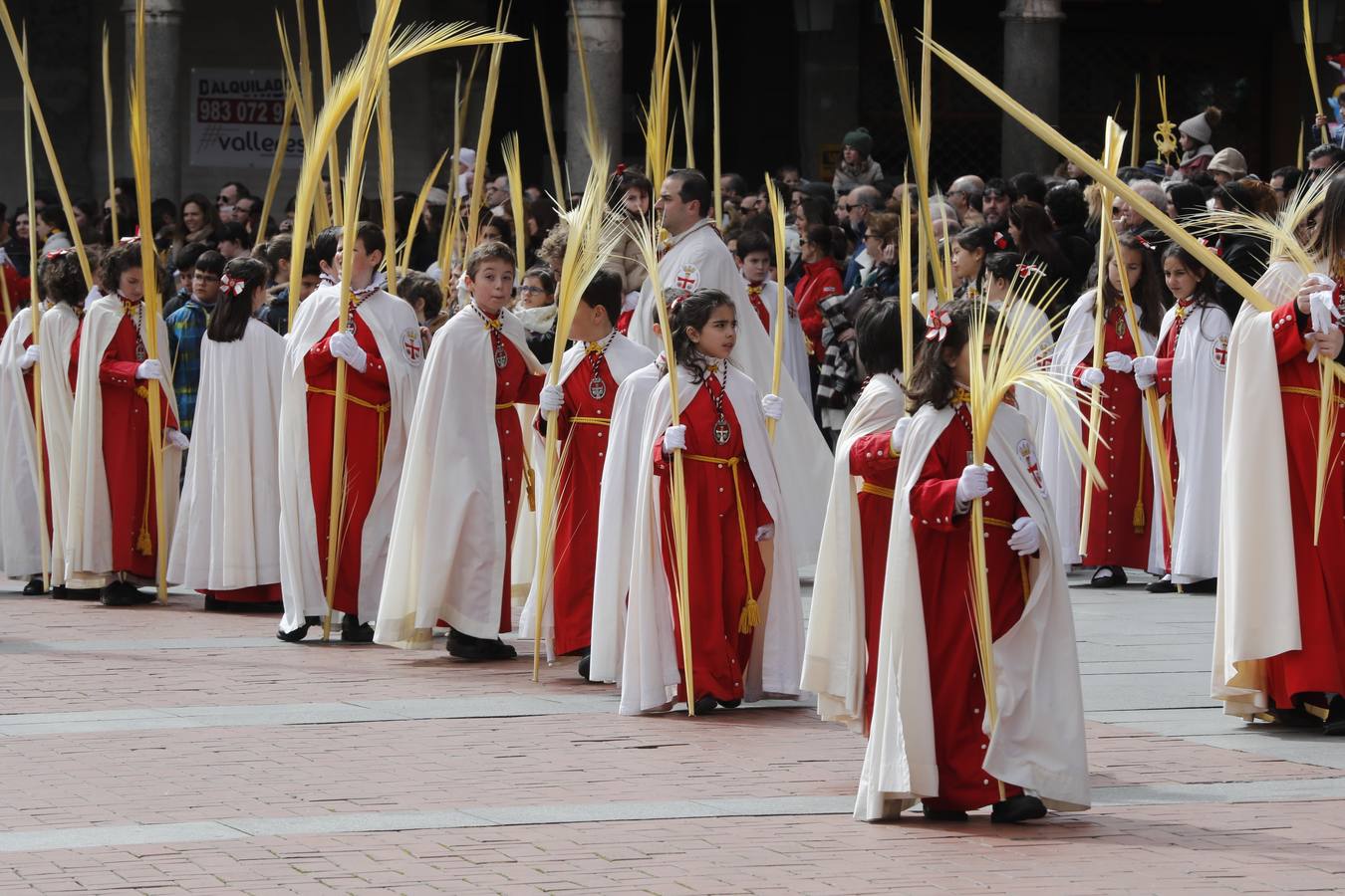 Fotos: Público en la Procesión del Domingo de Ramos en Valladolid (2/2)