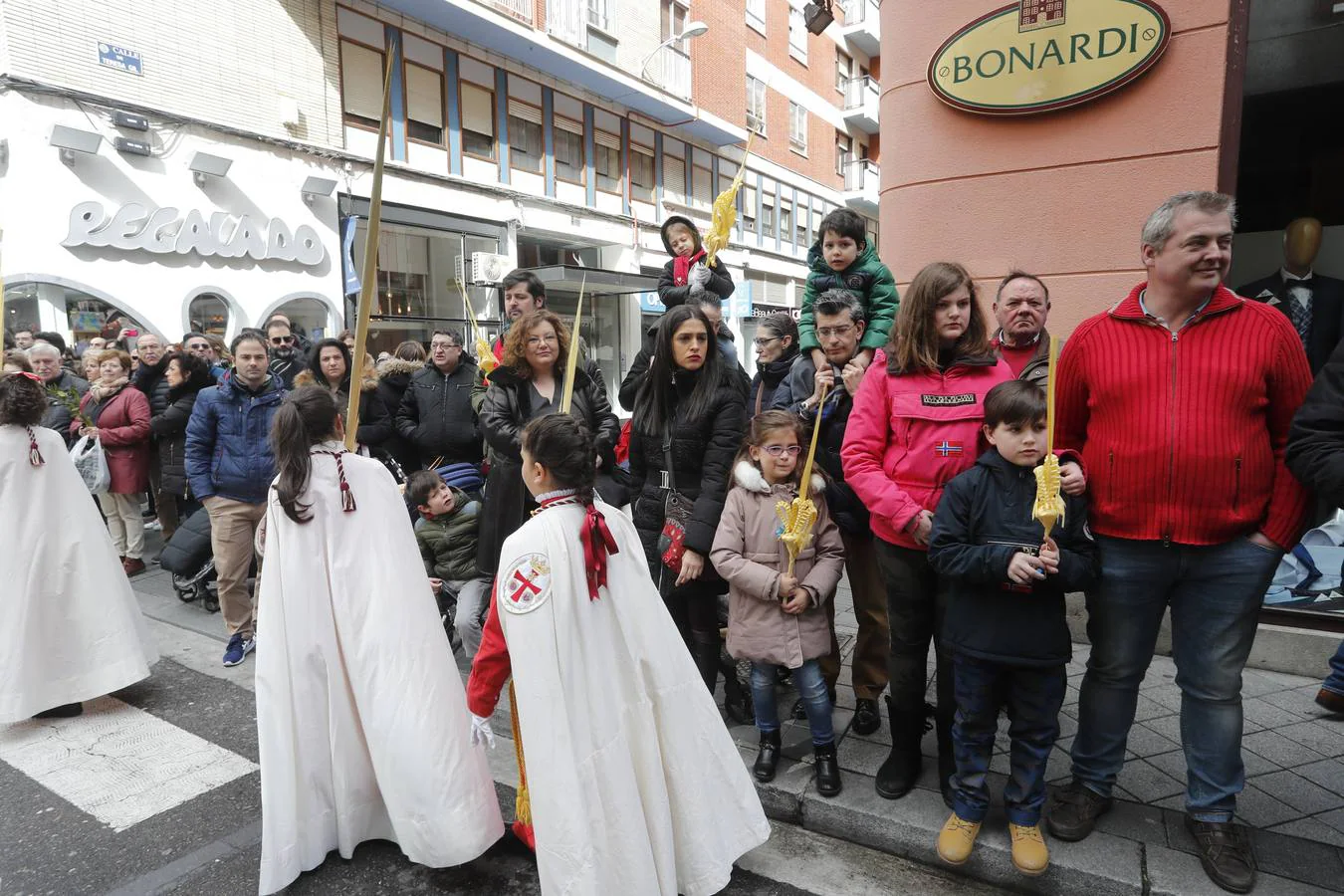 Fotos: Público en la Procesión del Domingo de Ramos en Valladolid (1/2)