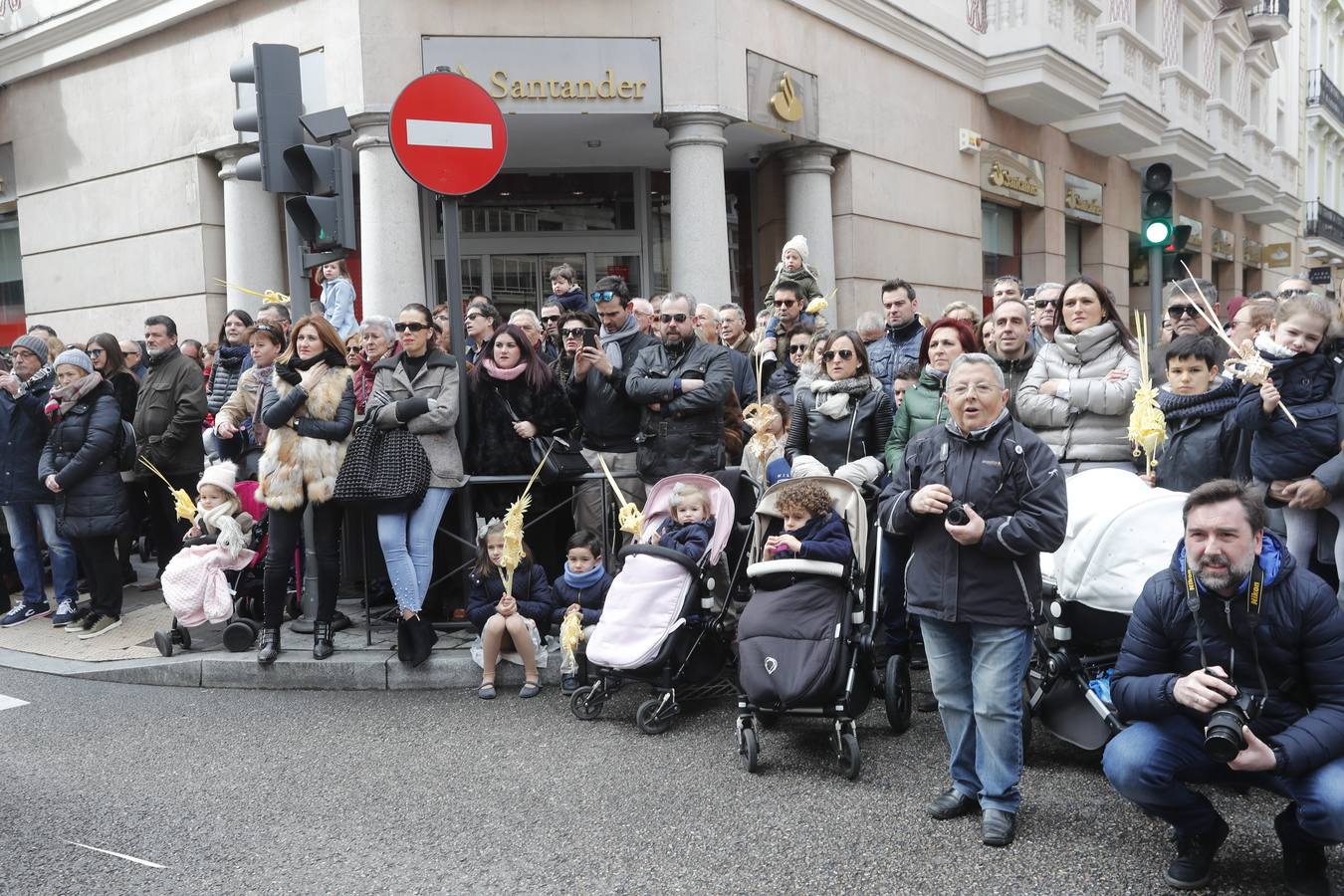 Fotos: Público en la Procesión del Domingo de Ramos en Valladolid (1/2)