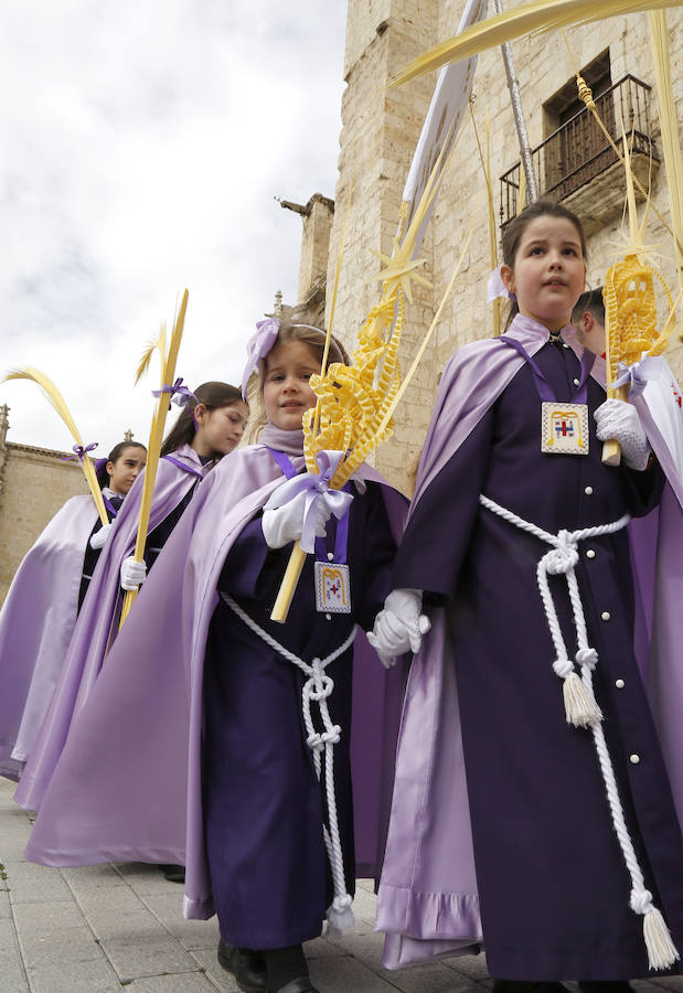 Fotos: Las imágenes de la procesión de Ramos en Palencia