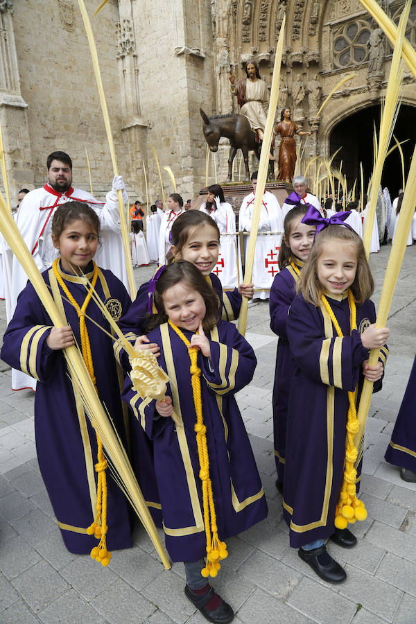 Fotos: Las imágenes de la procesión de Ramos en Palencia