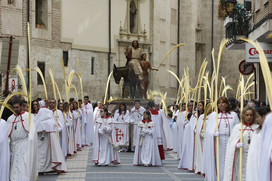 Fotos: Las imágenes de la procesión de Ramos en Palencia