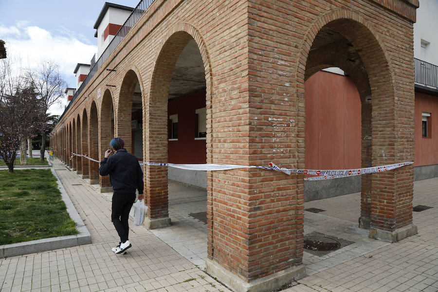Fotos: Estado de la Plaza del Carmen de Palencia