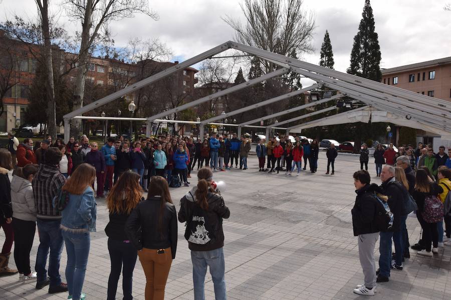 Fotos: Concentración de estudiantes en Guardo