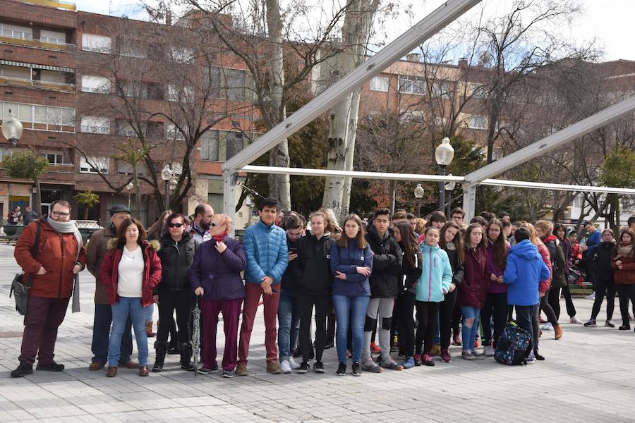 Fotos: Concentración de estudiantes en Guardo