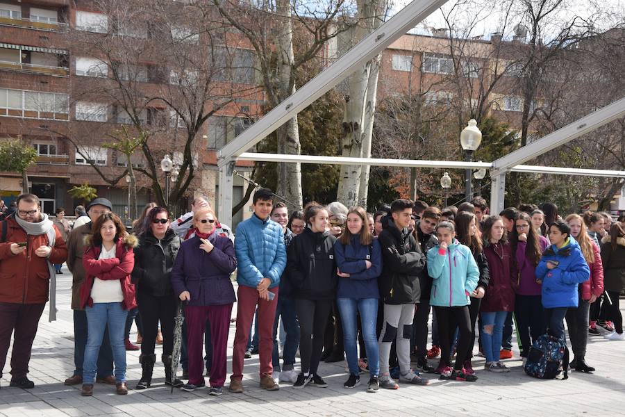 Fotos: Concentración de estudiantes en Guardo