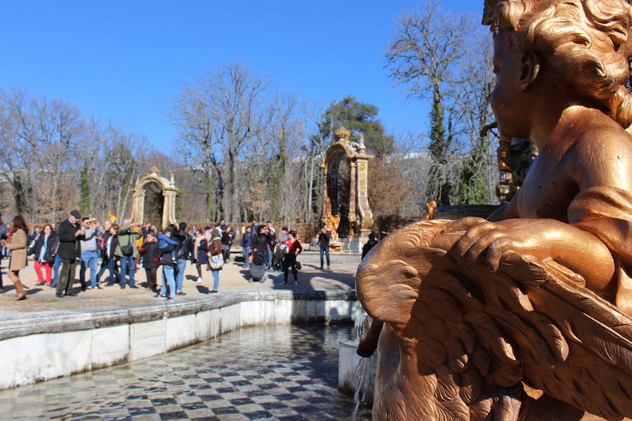 Fotos: Juegos de agua en La Granja