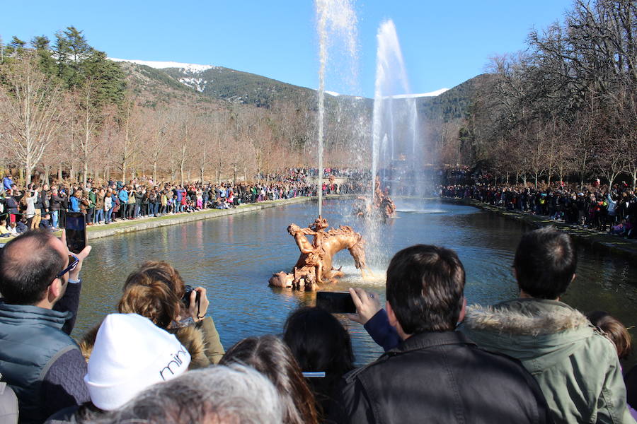 Fotos: Juegos de agua en La Granja