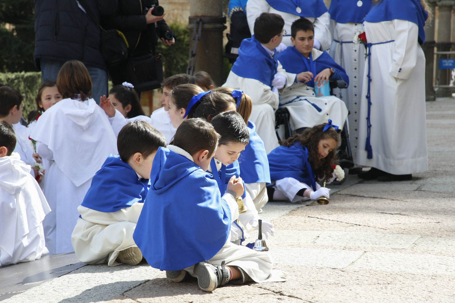 Fotos: La procesión del Encuentro cierra la Semana Santa salmantina 1/2