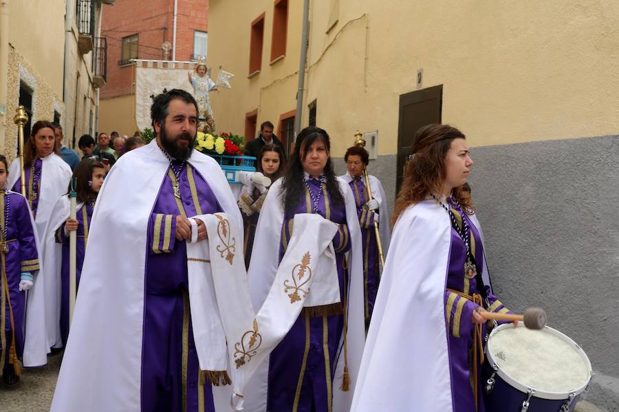 Fotos: Los niños, protagonistas de la despedida de la Semana Santa en Baltanás