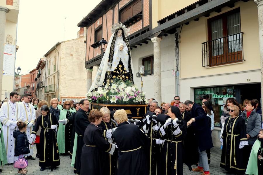 Fotos: Los niños, protagonistas de la despedida de la Semana Santa en Baltanás