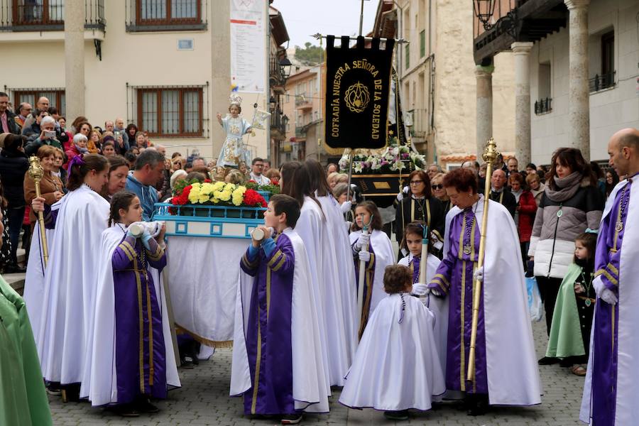 Fotos: Los niños, protagonistas de la despedida de la Semana Santa en Baltanás