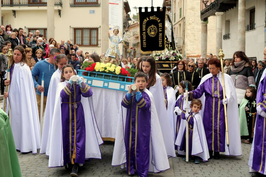 Fotos: Los niños, protagonistas de la despedida de la Semana Santa en Baltanás