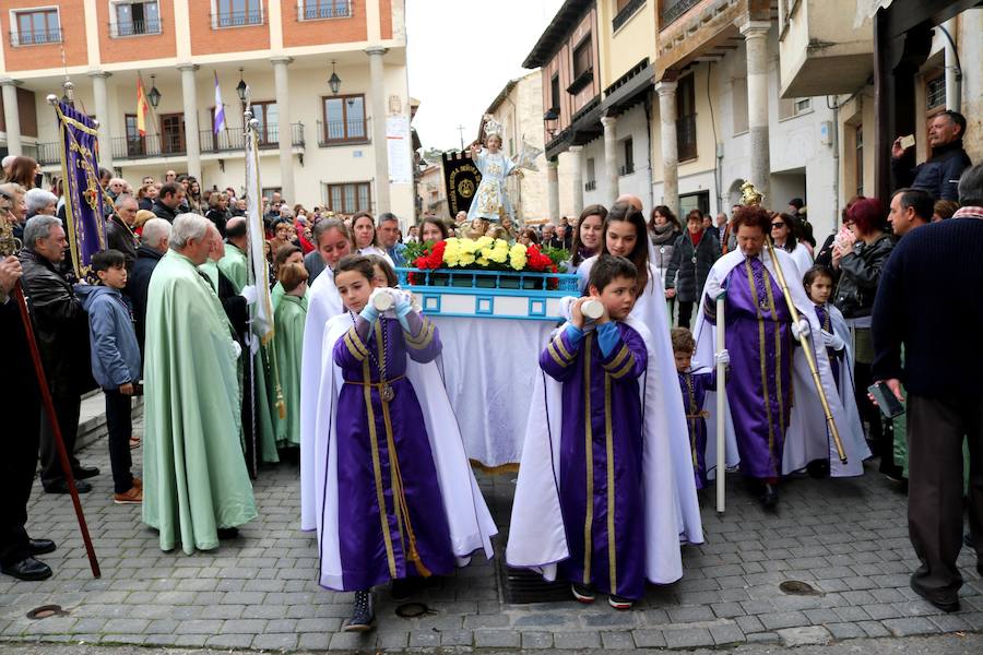 Fotos: Los niños, protagonistas de la despedida de la Semana Santa en Baltanás