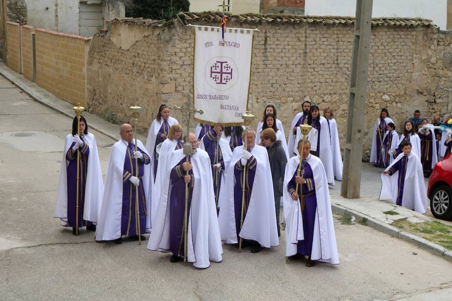 Fotos: Los niños, protagonistas de la despedida de la Semana Santa en Baltanás