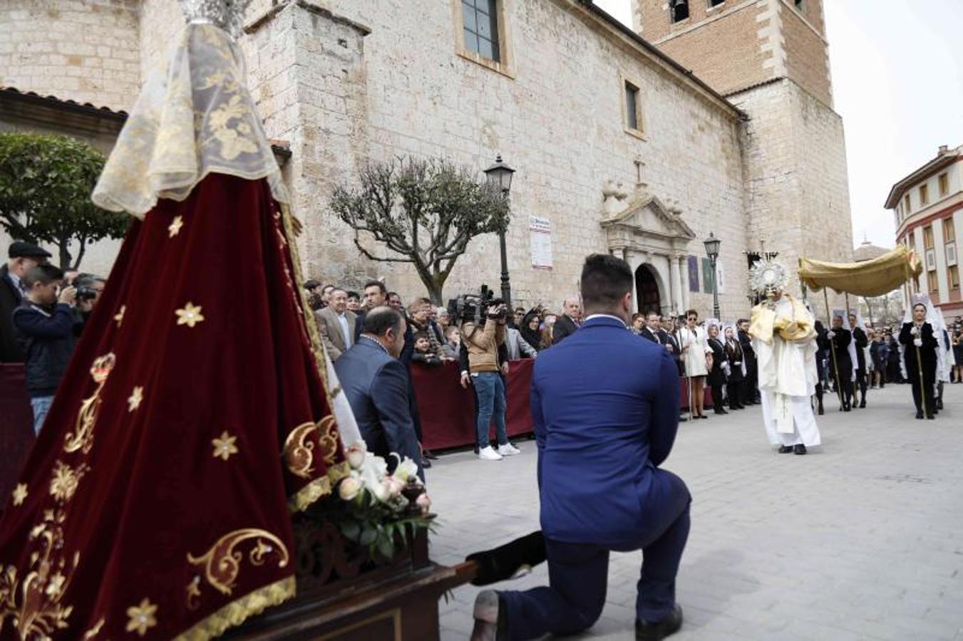 Bajada del Ángel en Peñafiel