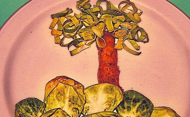 Uno de los cuadros de Beatriz Gómez. 