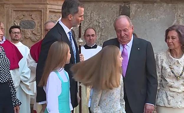 El Rey a Letizia: «Por favor, déjalo»