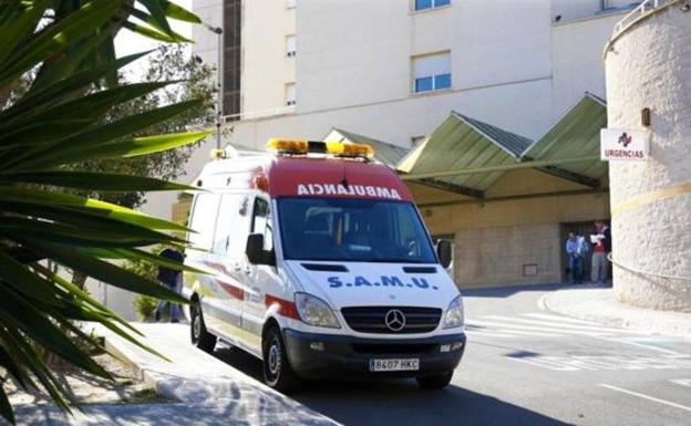 Imagen de archivo de los Servicios de Emergencias en un hospital en Alicante