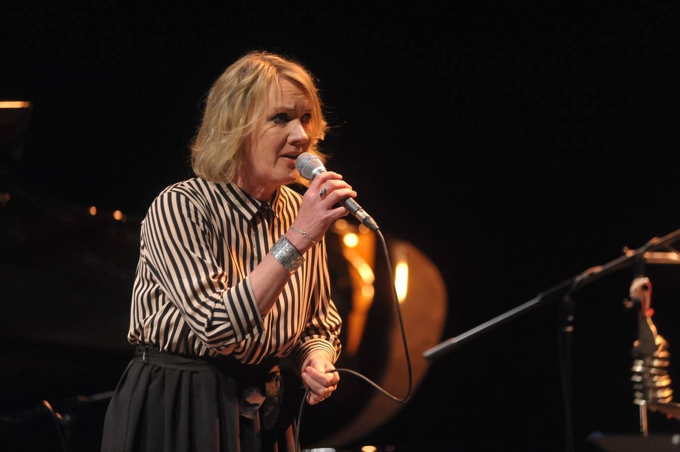 Fotos: Nina Pedersen en festival de Jazz de Valladolid que se celebra en el LAVA