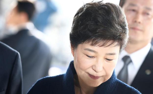 La expresidenta surcoreana, Park Geun-hye.
