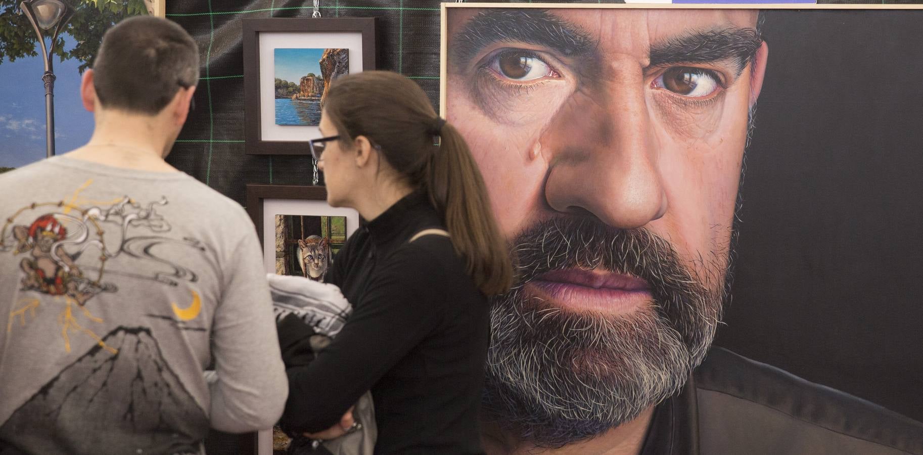 La muestra que suma once ediciones, visibilizó el trabajo creativo de 53 artistas entre pintores y acuarelistas