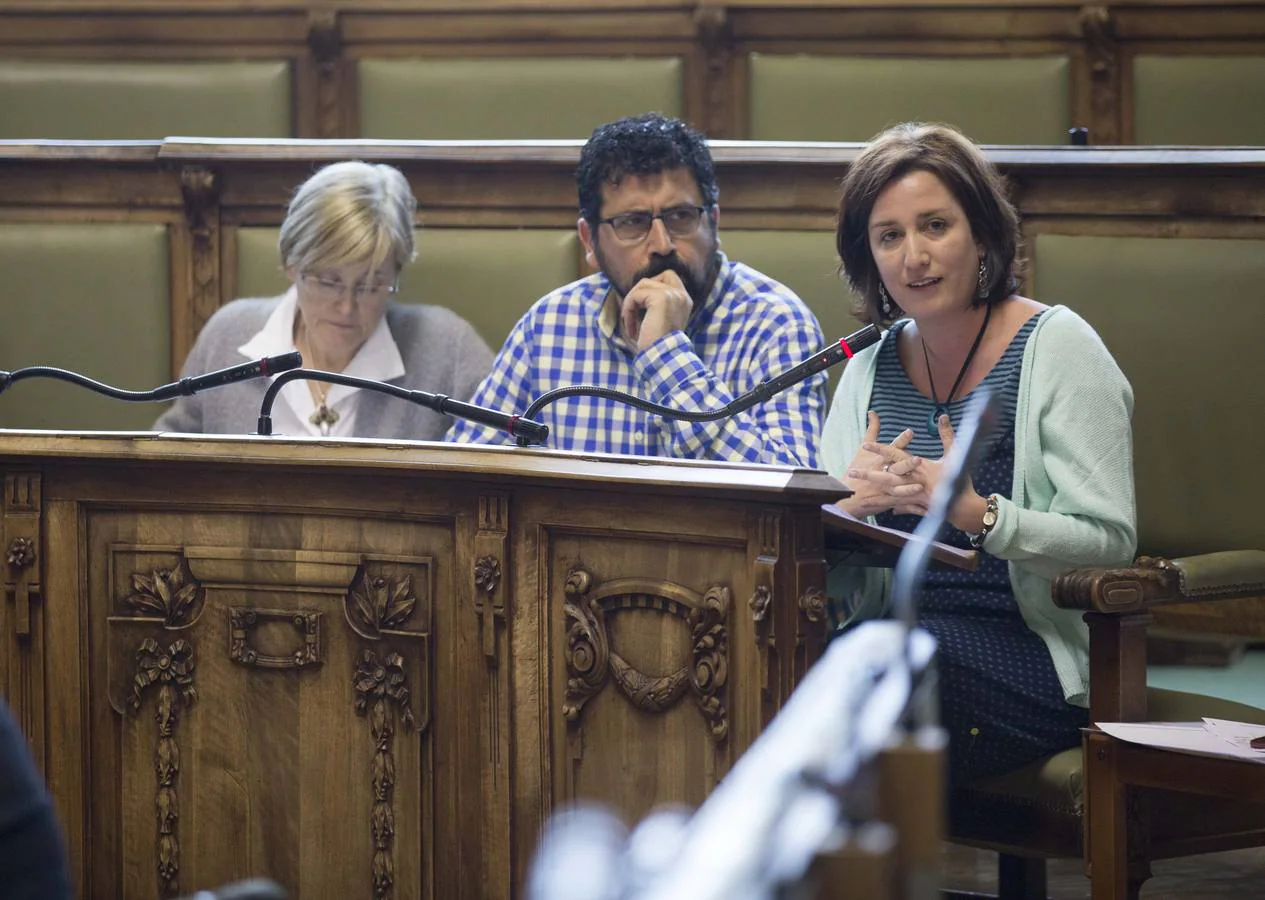 Fotos: Pleno en el Ayuntamiento de Valladolid