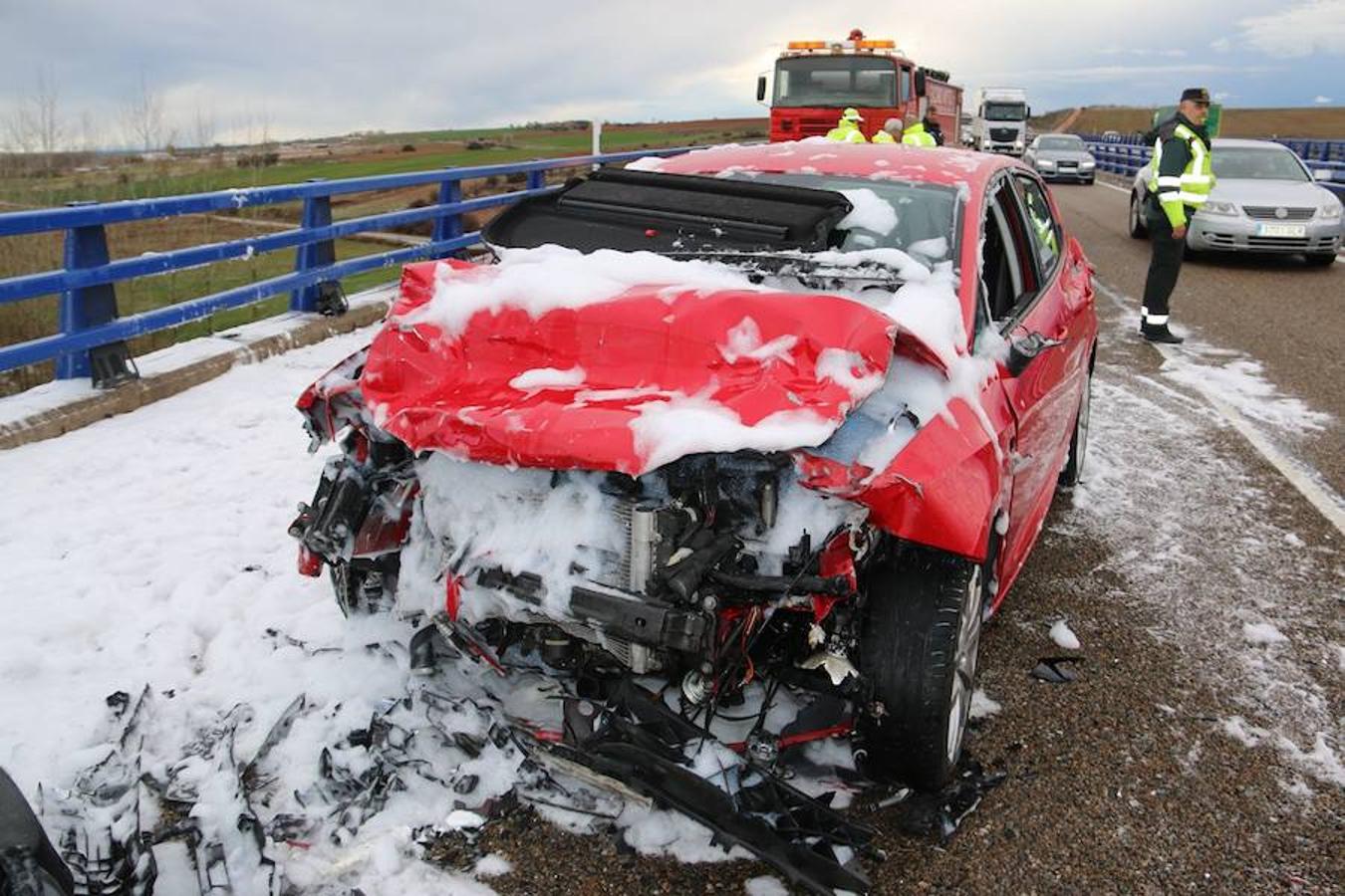 Fotos: Accidente en la A-66
