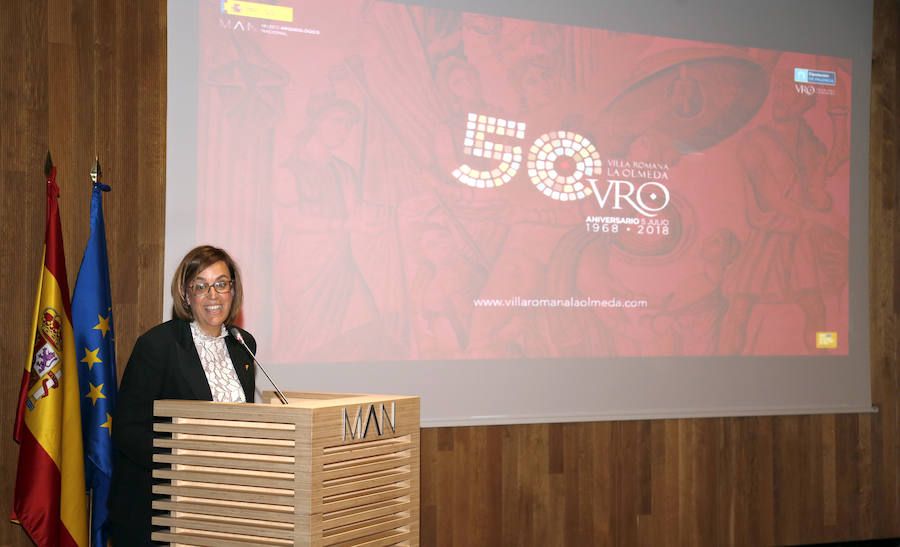 Fotos: Presentación de los actos del descubrimiento de La Olmeda