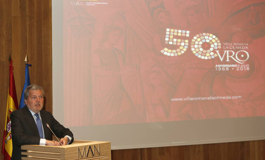 Fotos: Presentación de los actos del descubrimiento de La Olmeda