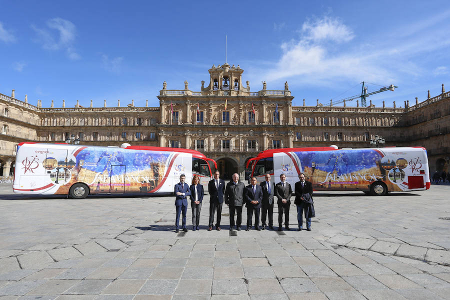 Los vehículos de largo recorrido que cubren la línea Salamanca-Madrid, que transporta anualmente cerca de un millón de personas, estarán en circulación durante al menos dos meses