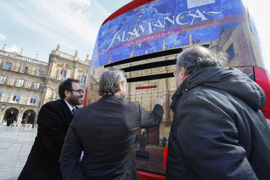 Los vehículos de largo recorrido que cubren la línea Salamanca-Madrid, que transporta anualmente cerca de un millón de personas, estarán en circulación durante al menos dos meses