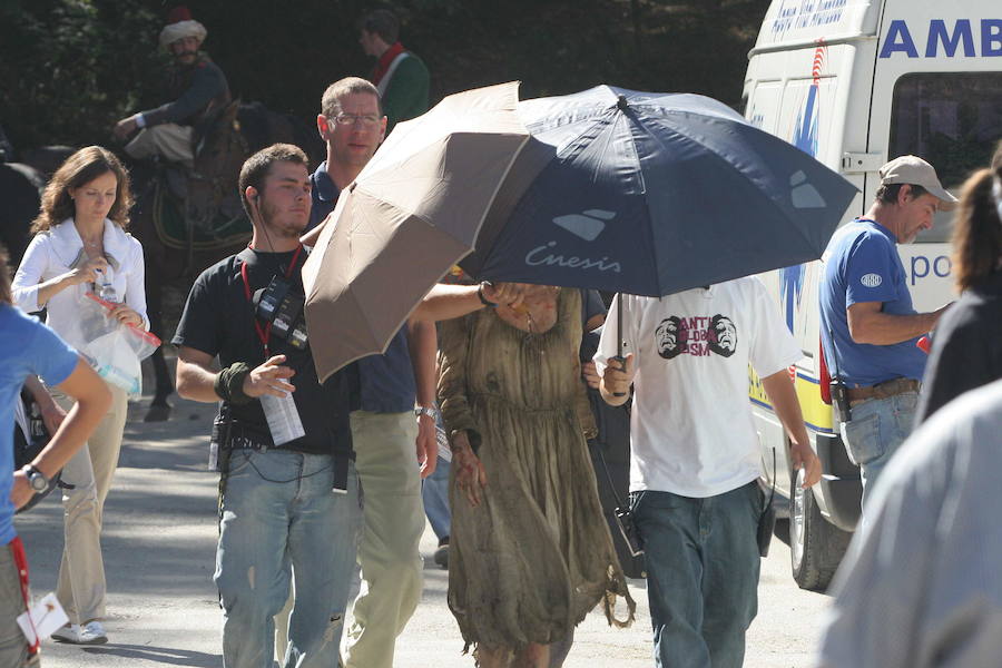 Fotos: Rodaje en Segovia de Los Fantasmas de Goya de Milos Forman