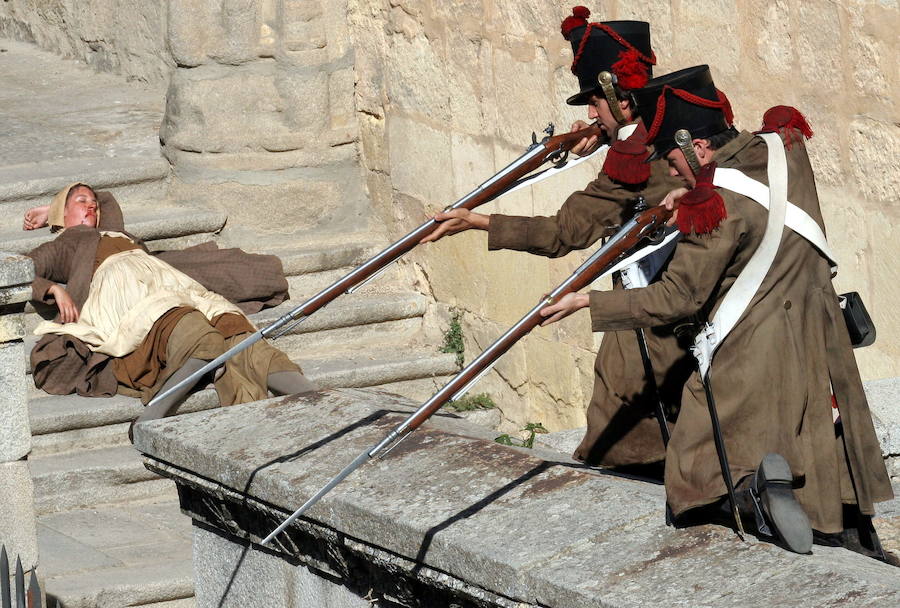 Fotos: Rodaje en Segovia de Los Fantasmas de Goya de Milos Forman